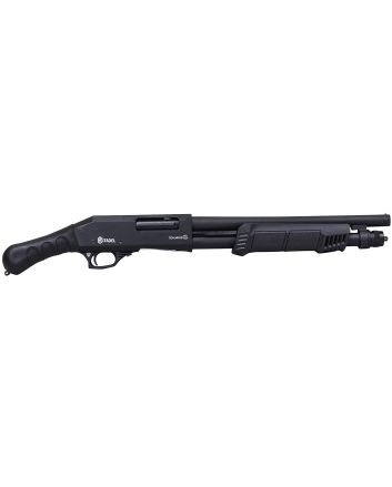 Citadel CBTW1214 Boss Tidalwave 12 Gauge Pump 3" 5+1 14.75" Black Bore Barrel, Black Receiver w/3/8" Dovetail, Fixed Black Synthetic Stock
