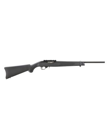 Ruger 31210 10/22 Carbine 22 LR 10+1 18.50" Satin Black Alloy Steel Barrel, Satin Black Picatinny Rail Steel Receiver, Black Synthetic Fixed Stock