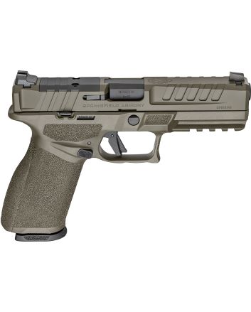 Springfield Armory EC9459GU EchelonMedium Frame 9mm Luger 20+1 4.50" Black Melonite Steel Barrel, OD Green Cerakote Optic Ready/Serrated Steel Slide &amp; Polymer Frame w/Picatinny Rail, Textured Grip