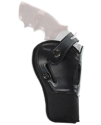 Galco SA845RB Switchback Strongside Crossdraw Belt Black Hybrid Leather-Synthetic Fits Arex Delta L Ambidextrous