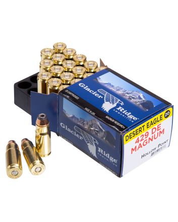 Magnum Research DEP429DE240JHP Desert Eagle429DE 240gr Jacketed Hollow Point 20 Per Box/25 Case