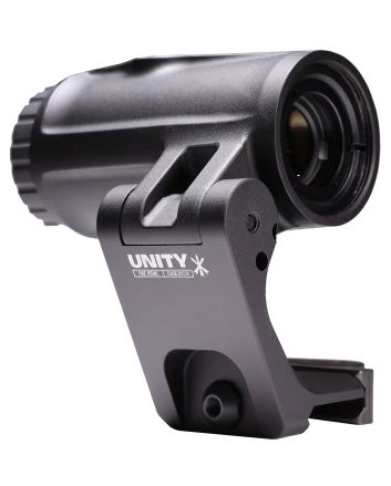 Unity Tactical LLC FSTM4B FAST FTC 4X Magnifier Black Anodized