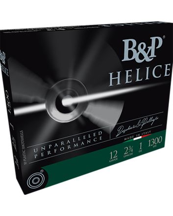 B&amp;p Ammunition 12B1FE75 Helice Electro 12Gauge 2.75" 1oz 8Shot 10 Per Box/10 Case