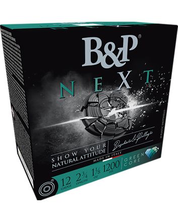 B&amp;p Ammunition 12B18NX8 Next12Gauge 2.75" 1 1/8oz 8Shot 25 Per Box/10 Case