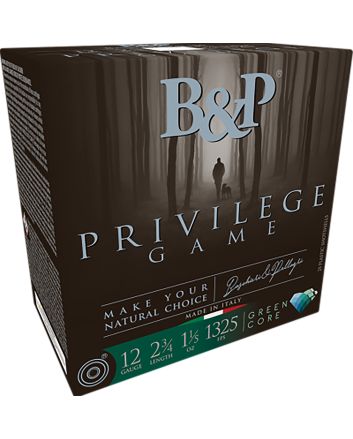 B&amp;p Ammunition 12B15PG7 Privilege Game12Gauge 2.75" 1 1/5oz 7.5Shot 25 Per Box/10 Case