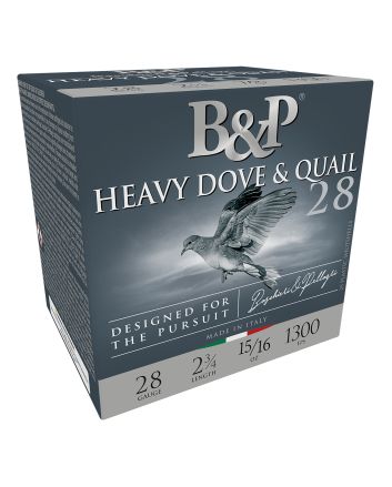 B&amp;P Ammunition 28BD6 Heavy Dove &amp; Quail28Gauge 2.75" 15/16oz 6Shot 25 Per Box/10 Case