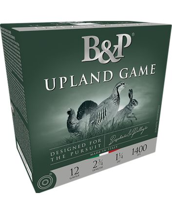 B&amp;p Ammunition 12B14UP5 Upland Game12Gauge 2.75" 1 1/4oz 5Shot 25 Per Box/10 Case