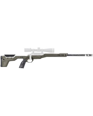 Mdt Sporting Goods Inc 107835CKG HNT26 Chassis System Cobalt Green Fits Howa 1500 SA/ Weatherby Vanguard Compatible w/ AICS Mags Short Action ARCA
