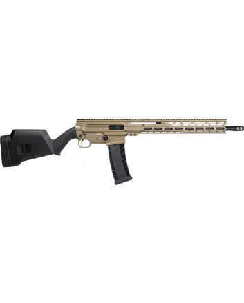 CMMG 94AC80FCT Dissent BR4 *CA Compliant 9mm Luger 10+1 16.10" Black Nitride Threaded Barrel, Coyote Tan Cerakote Picatinny Rail Aluminum Receiver, Magpul SGA Black Synthetic Stock
