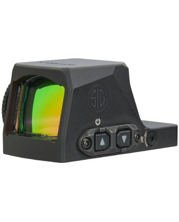 Sig Sauer Electro-Optics SORX1300 Romeo-X Enclosed Black 1 x 24 mm 2 MOA Red Dot/32 MOA Circle Multi Reticle