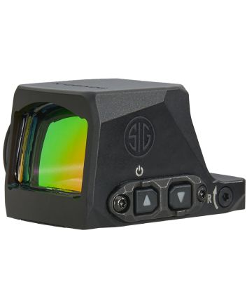 Sig Sauer Electro-Optics SORX1400 Romeo-X Enclosed Black 1 x 24 mm 2 MOA Red Dot/32 MOA Circle Multi Reticle