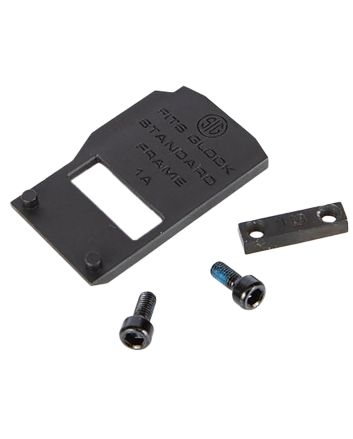 Sig Sauer Electro-Optics SOR1MK001 Romeo1 Mounting Kit Black Steel, Compatible w/ Glock (Except MOS) To Slide Mount