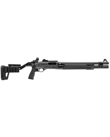 Beretta USA J131M2PFC18 1301 Mod.2 12 Gauge Semi-Auto 3" 7+1 18.50" Black Steel Barrel, Black Aluminum Receiver w/Picatinny Rail, Chisel Folding Black Synthetic Stock, Black Polymer Grip