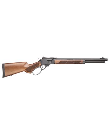 Smith &amp; Wesson 13811 185445 Long 9+1 19.25" Black Armornite Threaded Barrel, Black Armornite Picatinny Rail Stainless Steel Receiver, Fixed Walnut w/Textured Grip Panels Stock, Large Loop
