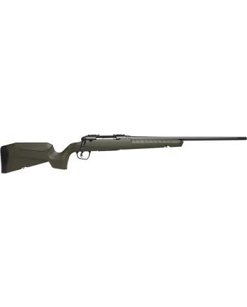 Savage Arms 32105 Axis 2 Compact 223 Rem 4+1 20" Matte Black Heavy Sporter Barrel, Matte Black Drilled &amp; Tapped Carbon Steel Receiver, Fixed Green Synthetic Stock, Right Hand