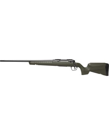 Savage Arms 32127 Axis 2 Compact 223 Rem 4+1 20" Matte Black Heavy Sporter Barrel, Matte Black Drilled &amp; Tapped Carbon Steel Receiver, Fixed Green Synthetic Stock Left Hand