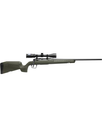 Savage Arms 32158 Axis 2 XP Combo Full Size 270 Win 4+1 22" Black Sporter Barrel, Black Carbon Steel Receiver Drilled &amp; Tapped, OD Green Fixed Synthetic Stock, Weaver 3-9x40mm Scope, Right Hand