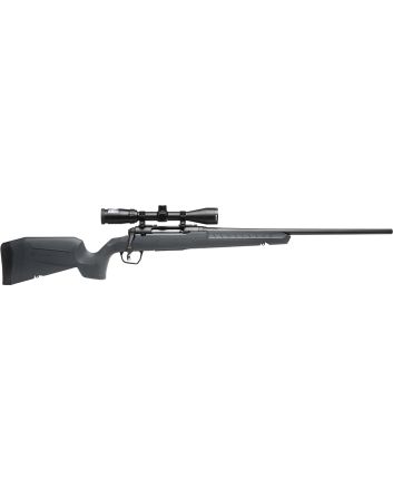 Savage Arms 32175 Axis 2 XP Combo Full Size 7mm-08 Rem 4+1 22" Black Sporter Barrel, Black Carbon Steel Receiver Drilled &amp; Tapped, Gray Fixed Synthetic Stock, Weaver 3-9x40mm Scope, Right Hand
