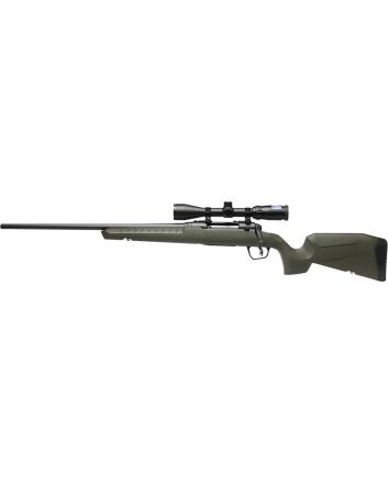 Savage Arms 32189 Axis 2 XP Combo Full Size 400 Legend 4+1 20" Black Sporter Barrel, Black Carbon Steel Receiver Drilled &amp; Tapped, OD Green Fixed Synthetic Stock, Weaver 3-9x40mm Scope, Left Hand