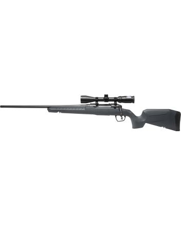 Savage Arms 32210 Axis 2 XP Combo 350 Legend 4+1 18" Black Sporter Barrel, Black Drilled &amp; Tapped Steel Receiver, Fixed Gray Synthetic Stock, Left Hand, Boresighted 3-9x40