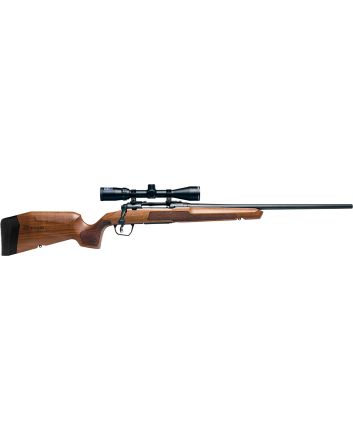 Savage Arms 32257 Axis 2 XP Combo 223 Rem 4+1 22" Matte Black Sporter Barrel &amp; Drilled &amp; Tapped Carbon Steel Receiver, Ergonomic Hardwood Stock, Right Hand, Boresighted 3-9x40mm Scope