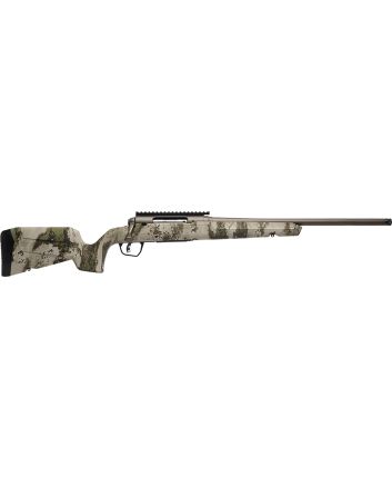 Savage Arms 32303 Axis 2 Pro Compact 6.5 Creedmoor 4+1 20" Gun Metal Bronze Cerakote Heavy Threaded Barrel &amp; Picatinny Rail Carbon Steel Receiver, Fixed Woodland Camo Synthetic Stock, Right Hand