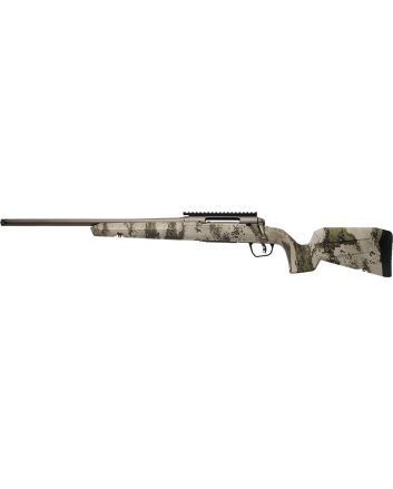 Savage Arms 32308 Axis 2 Pro Compact 223 Rem 4+1 20" Gun Metal Bronze Cerakote Heavy Threaded Barrel &amp; Picatinny Rail Carbon Steel Receiver, Fixed Woodland Camo Synthetic Stock, Left Hand