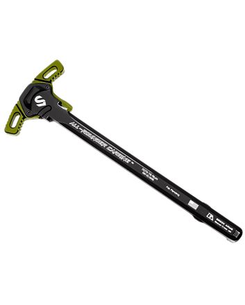 Lead &amp; Steel Llc LS-CHODE-ODG Charging HandleAR-15/M16 OD Green Type 3 Hard Anodize 7075-T6 Aluminum