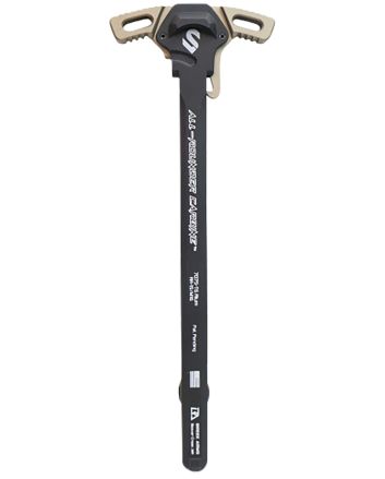 Lead &amp; Steel Llc LS-CHODE-GRY Charging HandleAR-15/M16 Gray Type 3 Hard Anodize 7075-T6 Aluminum