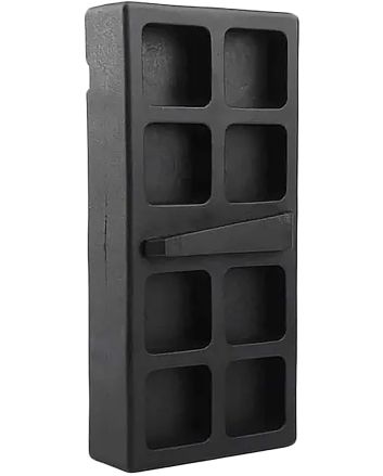 Lead &amp; Steel Llc LS-VB-LOWER Lower Receiver Vise Block Black Polymer