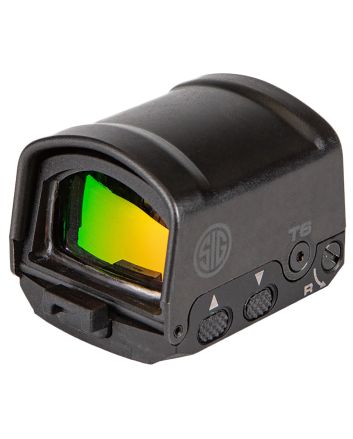 Sig Sauer Electro-Optics SOR21301 Romeo2Black Anodized 1x30mm 3 MOA Red Dot Reticle Fits Sig Sauer Pistols (PRO RX Footprint), Features Large Shroud