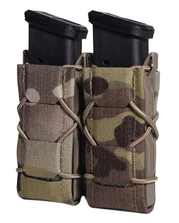 High Speed Gear 24PT02MC TACO Gen 2 Double Pistol Multi-Cam Nylon MOLLE Compatible w/ Pistol