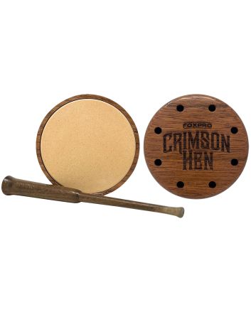 Foxpro CRIMSONCER Crimson Ceramic Fullsize Friction Turkey Sounds Cherry Wood