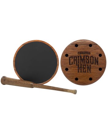 Foxpro CRIMSONALU Crimson Aluminum Friction Turkey Sounds Cherry Wood