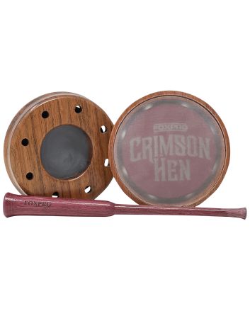 Foxpro CRIMSONTIP Crimson Tip Friction Turkey Sounds Cherry Wood