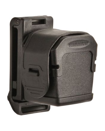 Blackhawk 44A890BK Taser Cartridge HolderFits Taser X26/X26P Duty Holster Black Polymer Belt Loop Mount