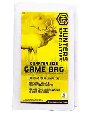 Hunters Specialties HS01238 Quarter Size Game Bag 4Pack
