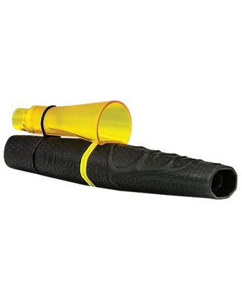 Hunters Specialties HS100144 No Bull Grunt/Growl Call Attracts Deer Species Black/Yellow Rubber