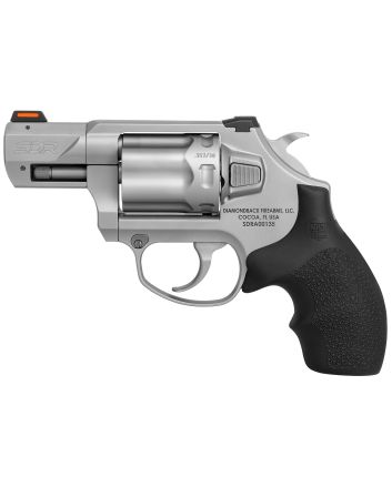 Diamondback DB0700S711 SDR357 Mag/38 Special +P 6Shot 2" Glass Bead Stainless Steel Barrel, Cylinder &amp; Frame, Black Hogue Rubber Grip, Exposed Hammer