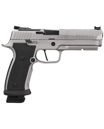 Sig Sauer 320SXG59STAS10 P320Full Size Frame 9mm Luger 10+1 5" Optic Ready Stainless Steel Slide Black LOK Grip