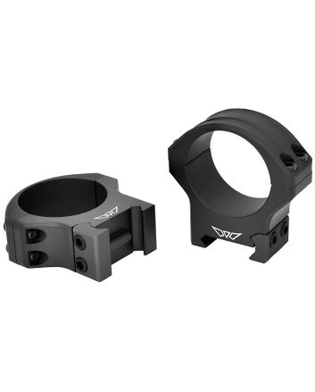 Warne 8521M HyperLiteMatte Black MagnaFusion Alloy 34mm Tube Medium Maxima/Weaver/Picatinny