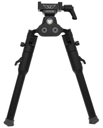 Warne 7922M Skyline Pro BipodBlack Anodized ARCA Interface Head with Lite Legs