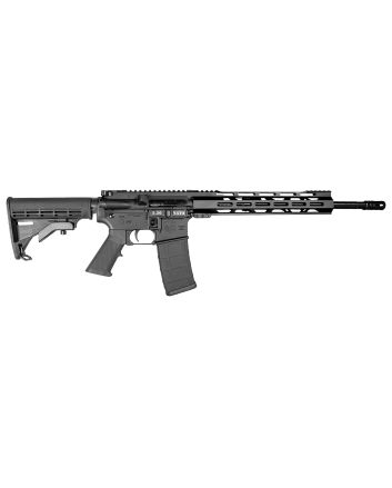 Diamondback DB175AK003 DB155.56 NATO 30+1 Black Nitride Black Hardcoat Anodize Aluminum Receiver, 12" M-LOK Handguard, Black A2 Grip