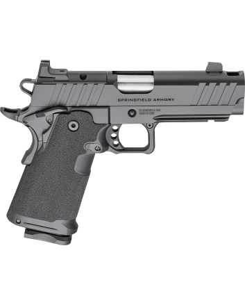 Springfield Armory PH9117AOSCOMP Prodigy DS9mm Luger 20+1 4.25" Stainless Match Grade Bull Barrel, Black Cerakote Optic Ready Carbon Steel Slide &amp; Frame w/Beavertail, Black Polymer Grip