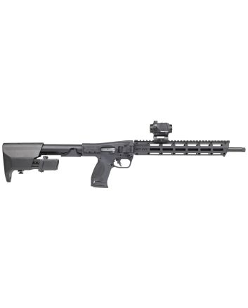 Smith &amp; Wesson 14377 M&amp;P FPC9mm Luger 23+1 16.25" Black Oxide Black Anodized Receiver 15" M-LOK Handguard Polymer Stock M&amp;P w/Interchangeable Palmswells Grip