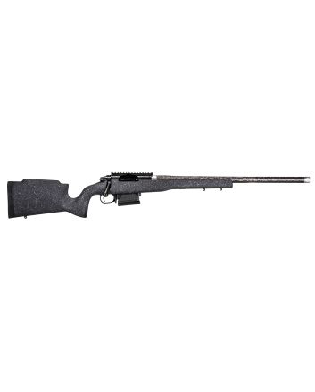 Proof Research 137895 Elevation MTR 2.0 7mm PRC 22" Carbon Fiber Wrapped Match Grade Threaded Barrel, Black Cerakote Picatinny Rail Steel Receiver, Fixed Proof Black Granite Carbon Fiber Stock