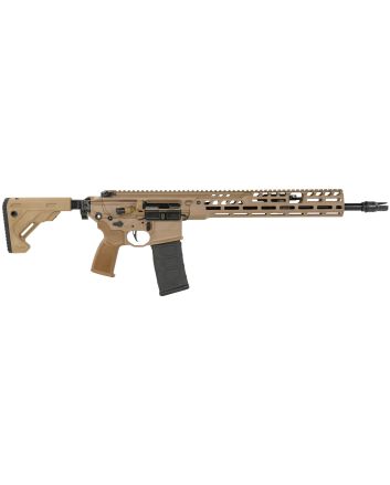 Sig Sauer RMCX556N16BIR MCX Spear LT 5.56 NATO 30rd 16" Black FNC Flat Dark Earth Aluminum Stock