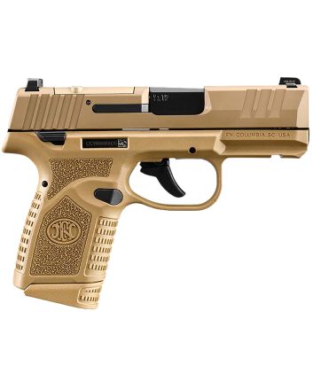 FN 66101419 Reflex MRD 9mm Luger 15+1 11+1 3.30" Micro-Compact Frame Flat Dark Earth PVD Optic Ready/Serrated Steel Slidew/Picatinny Rail Stippled Grip Ambidextrous
