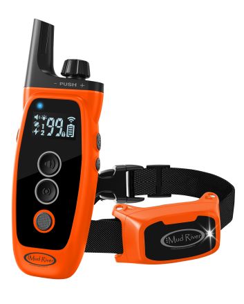 Boyt Harness 38107 MR 1000 Training Collar Dog Training Black/Orange w/ Remote