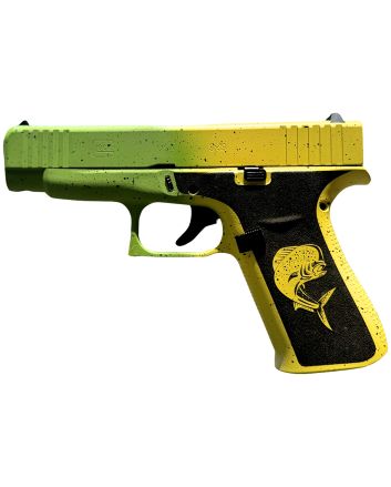 Glock PX4350204MAHIWG G43XSub-Compact Frame 9mm Luger 10+1 3.41" Black GMB Barrel, Mahi Cerakote Serrated Steel Slide, Mahi Polymer Frame w/Beavertail &amp; Front Rail, Black Textured Grip, Ambidextrous